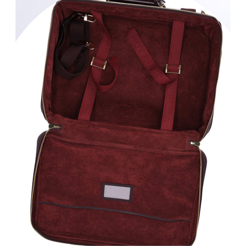 Louis Vuitton Satellite Taiga Boston Travel Bag M30096 Acajou Calf